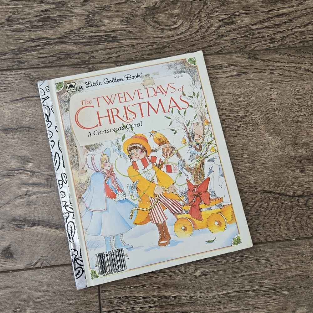 Little Golden Books The Twelve Days of Christmas Book 1983